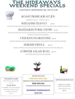 Product - Hideaway Restaurant in Everete Square - Middleboro, MA Pizza Restaurant