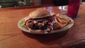 Product: The Man Up Burger - Hotshots Sports Bar & Grill- Florissant in Florissant, MO Bars & Grills