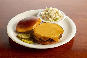 Product: Cheesy CheeBurger - Hudsons Restaurant in Hudson, OH American Restaurants