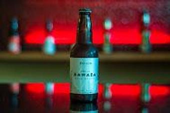 Product: One of the craft Japanese beers we feature - Kawaba Snow Weizen - Hurry Curry of Tokyo - Los Angeles in Little Osaka, Sawtelle Blvd, West Los Angeles - Santa Monica, CA Japanese Restaurants