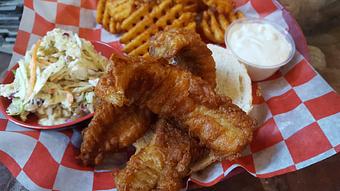 Product: Feature of Fish & Chips - Hwy 61 Roadhouse & Kitchen in Saint Louis, MO Barbecue Restaurants