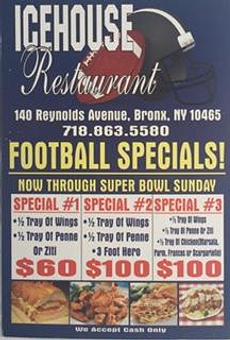 Product - Icehouse Café Waterfront Restaurant in Throggs Neck - Bronx, NY American Restaurants
