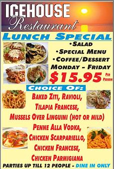 Product - Icehouse Café Waterfront Restaurant in Throggs Neck - Bronx, NY American Restaurants