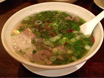 Product: Hot and delicious Phao Ba - beef soup - Indochine in Mid-Town - Palo Alto, CA Thai Restaurants