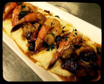 Product: Creamy Polenta and Sautéed Shrimp - Ireland's Four Provinces in Falls Church - Falls Church, VA American Restaurants