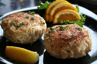 Product: Island Grill Crab Cakes  - Island Grill Seafood & Steakhouse in Ocean City, NJ Steak House Restaurants