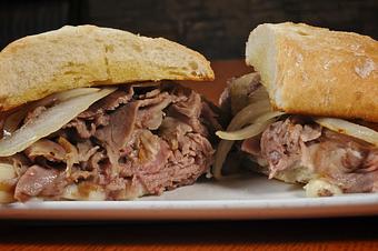 Product: Prime Rib Sandwich - J.B. Dawson's Restaurant & Bar in Lancaster, PA American Restaurants