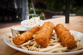 Product: Fish & Chips - J.B. Dawson's Restaurant & Bar in Lancaster, PA American Restaurants