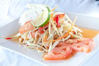 Product: Papaya salad - Jasmine Thai Cuisine II in Plano - Plano, TX Thai Restaurants