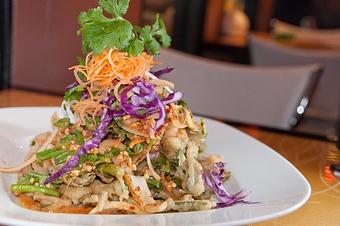 Product: tempura water spinach salad - Jasmine Thai Cuisine II in Plano - Plano, TX Thai Restaurants