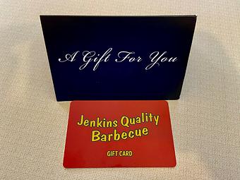Product: Gift Cards Available - Jenkins Quality Barbecue - Downtown in Jacksonville, FL Barbecue Restaurants