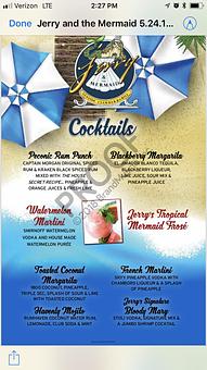 Product - Jerry and the Mermaid in Riverhead, NY Seafood Restaurants