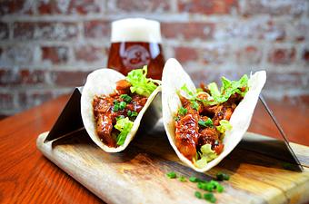 Product: Pork Tacos - Judge Roy Bean Public House in New York, NY Bars & Grills
