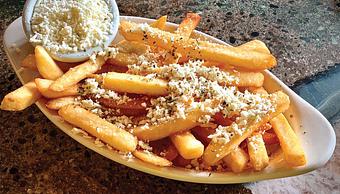 Product: Greek Fries - Kafé Neo Mill Creek in Mill Creek Town Center - Mill Creek, WA Greek Restaurants Product: Greek Fries - Kafé Neo Mill Creek in Mill Creek Town Center - Mill Creek, WA Greek Restaurants