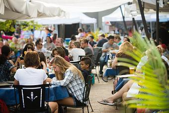 Product: Enjoy a leisurely meal on our lakefront patio. - Kalypso's Sports Tavern in Lake Anne - Reston, VA American Restaurants