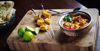 Product: Chicken Tikka from Charcoal Tandoor Grill - Kama Bistro in La Grange, IL Indian Restaurants Product: Chicken Tikka from Charcoal Tandoor Grill - Kama Bistro in La Grange, IL Indian Restaurants