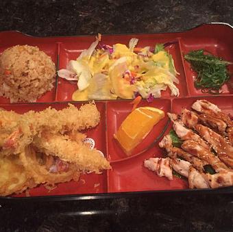 Product: Chicken Teriyaki & Shrimp Tempura - Kaneyama Japanese Restaurant & Sushi Bar in Houston, TX Japanese Restaurants