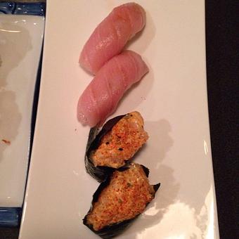 Product: otoro and chopped scallop sushi - Kaneyama Japanese Restaurant & Sushi Bar in Houston, TX Japanese Restaurants