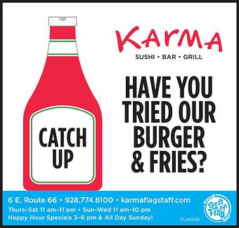 Product - Karma Sushi Bar Grill in Flagstaff, AZ Steak House Restaurants