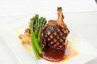 Product: Pork Chop - Keon's 105 Bistro in Haverhill, MA American Restaurants