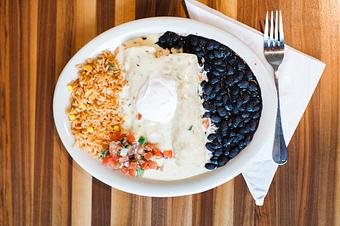 Product: David's Enchiladas - Kerbey Lane Cafe in Austin, TX American Restaurants