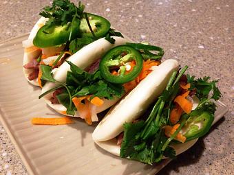 Product: Vietnamese Grilled Pork Tacos - Kim Phung Restaurant in Austin, TX Chinese Restaurants