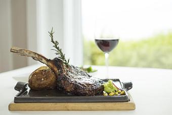 Product: Broad Leaf Wagyu Tomahawk Ribeye - Kimball's Kitchen in Duck, NC American Restaurants