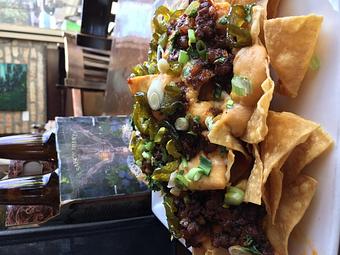 Product: Chorizo Nachos - Kinderhook Tap in Oak Park, IL American Restaurants