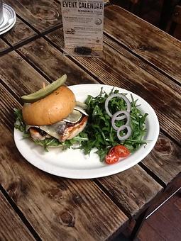 Product: Chicken Sandy W/ Salad - King's Row Gastropub in Pasadena, CA American Restaurants