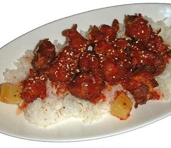 Product: Sweet and Sour Chicken - Kon Nechi Wa's in Grand Forks, ND Japanese Restaurants