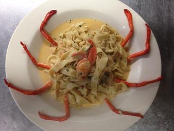 Product: Tagliatelle with lobster - L'orcio in New Haven, CT Italian Restaurants