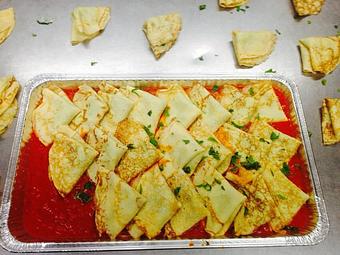 Product: Crespelle di ricotta e spinaci - L'orcio in New Haven, CT Italian Restaurants