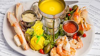Product: Appetizer: La Baguette's Seafood Platter - La Baguette Bistro in Oklahoma City, OK Bakeries