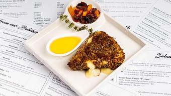 Product: Appetizer: Pecan Crusted Baked Brie - La Baguette Bistro in Oklahoma City, OK Bakeries