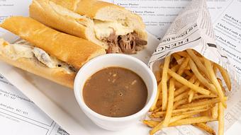 Product: Sandwich: French Dip - La Baguette Bistro in Oklahoma City, OK Bakeries