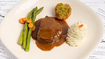 Product: Butcher: Filet au Poivre - La Baguette Bistro in Oklahoma City, OK Bakeries