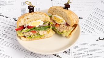 Product: Sandwich: Pain Bagnat - La Baguette Bistro in Oklahoma City, OK Bakeries