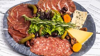 Product: Appetizer: Meat and Cheese platter - La Baguette Bistro in Oklahoma City, OK Bakeries