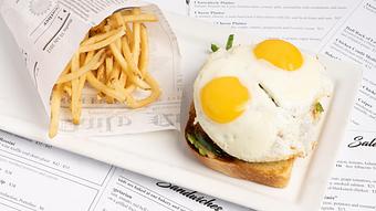 Product: Burger: The Judge - La Baguette Bistro in Oklahoma City, OK Bakeries