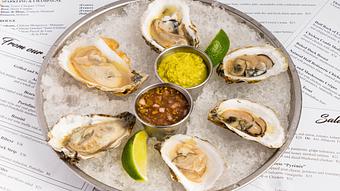 Product: Appetizer: Oyster East Coast & West Coast - La Baguette Bistro in Oklahoma City, OK Bakeries