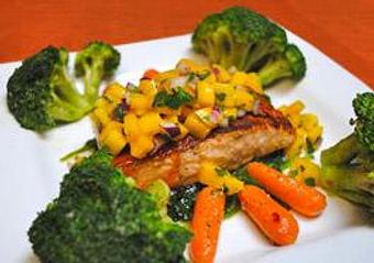 Product: Salmon Mango - La Casa De Isaac & Moishe in Northshore - Highland Park, IL Mexican Restaurants