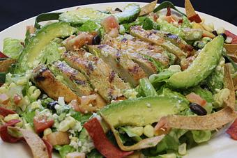Product: Grilled Chicken Salad - La Fogata Mexican Restaurant - Ofc. in Sherman Oaks - Sherman Oaks, CA Mexican Restaurants