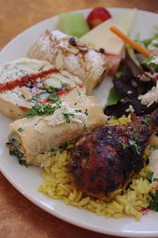 Product: Middle Eastern Plate - La Mediterranee in Castro - San Francisco, CA Gluten Free Restaurants