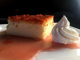 Product: Classic Italian dessert served with whipped cream & marinated berries - La Mezzaluna in Princeton, NJ Italian Restaurants