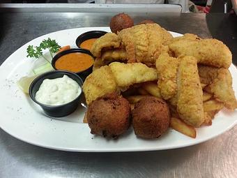 Product - Lagniappe Cajun Creole Eatery in Marquette, MI Seafood Restaurants