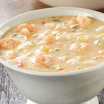 Product: Shrimp & Corn Bisque - Lakeview Brew Coffee Cafe in New Orleans, LA American Restaurants
