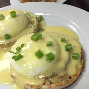 Product: Eggs Benedict - Lakeview Brew Coffee Cafe in New Orleans, LA American Restaurants