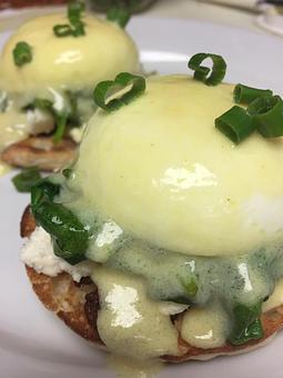 Product: Eggs Florentine - Lakeview Brew Coffee Cafe in New Orleans, LA American Restaurants