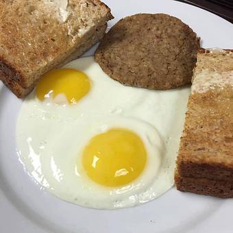 Product: Two Egg Plate - Lakeview Brew Coffee Cafe in New Orleans, LA American Restaurants