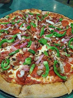Product - Lamppost Pizza in Fountain Valley, CA Pizza Restaurant
